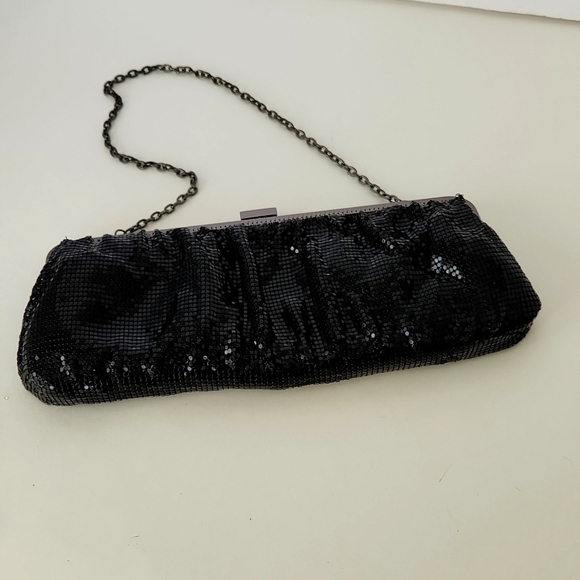 Steve Madden Black Sequin Evening  Bag - Picture 1 of 4